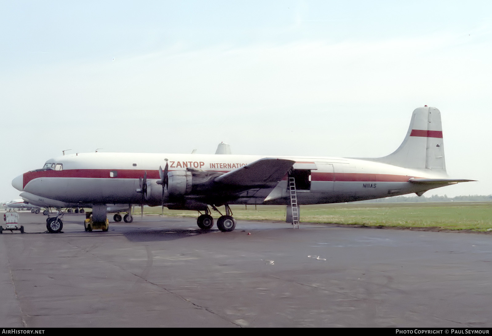 Aircraft Photo of N111AS | Douglas DC-6B(F) | Zantop International Airlines | AirHistory.net #634104