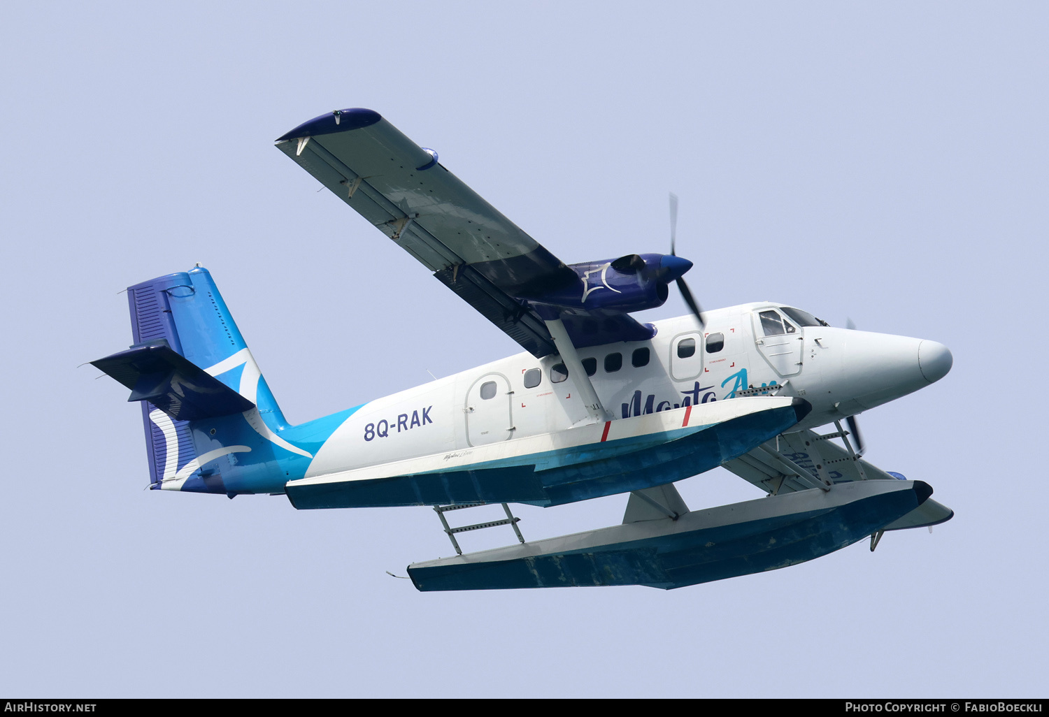 Aircraft Photo of 8Q-RAK | De Havilland Canada DHC-6-300 Twin Otter | Manta Air | AirHistory.net #634110