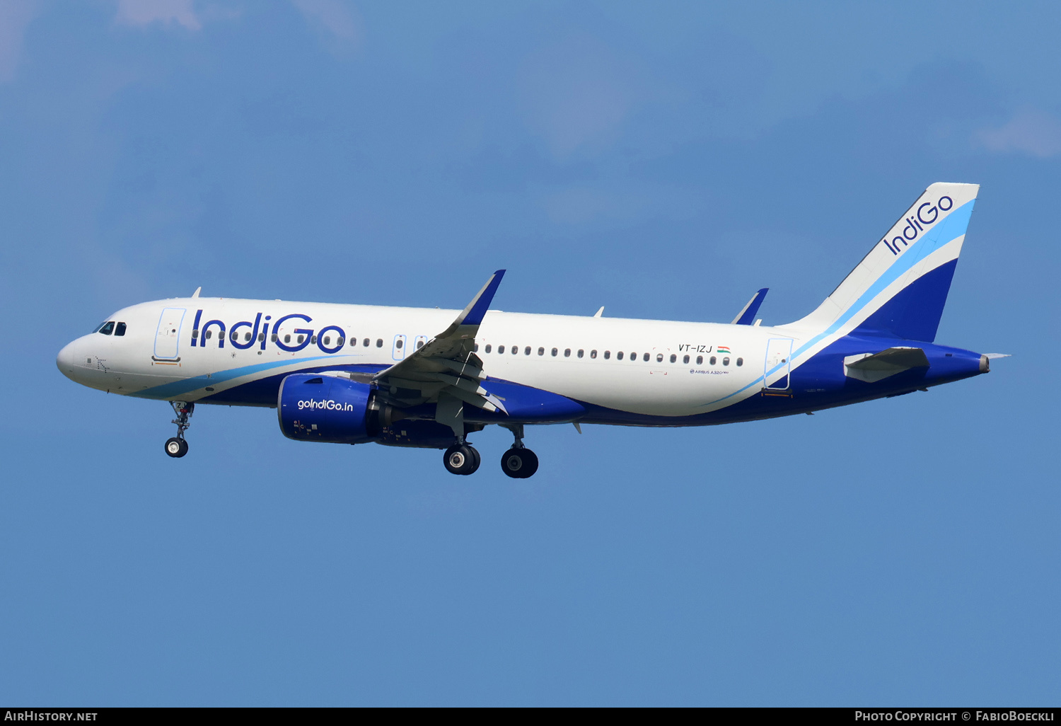 Aircraft Photo of VT-IZJ | Airbus A320-271N | IndiGo | AirHistory.net #634115