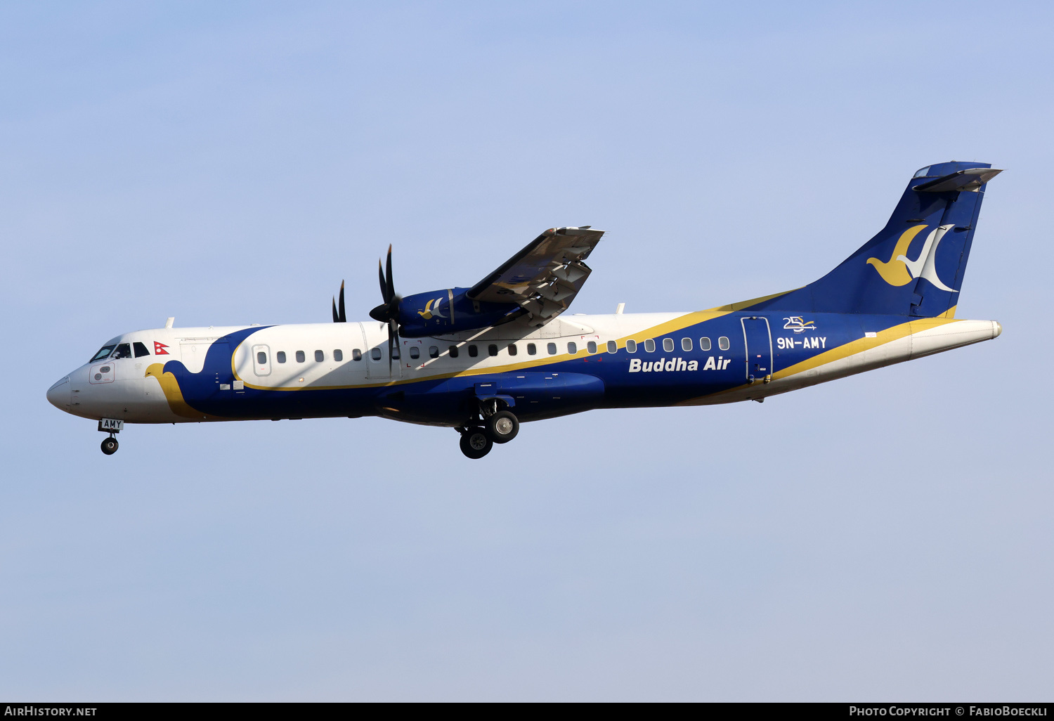 Aircraft Photo of 9N-AMY | ATR ATR-72-500 (ATR-72-212A) | Buddha Air | AirHistory.net #634120
