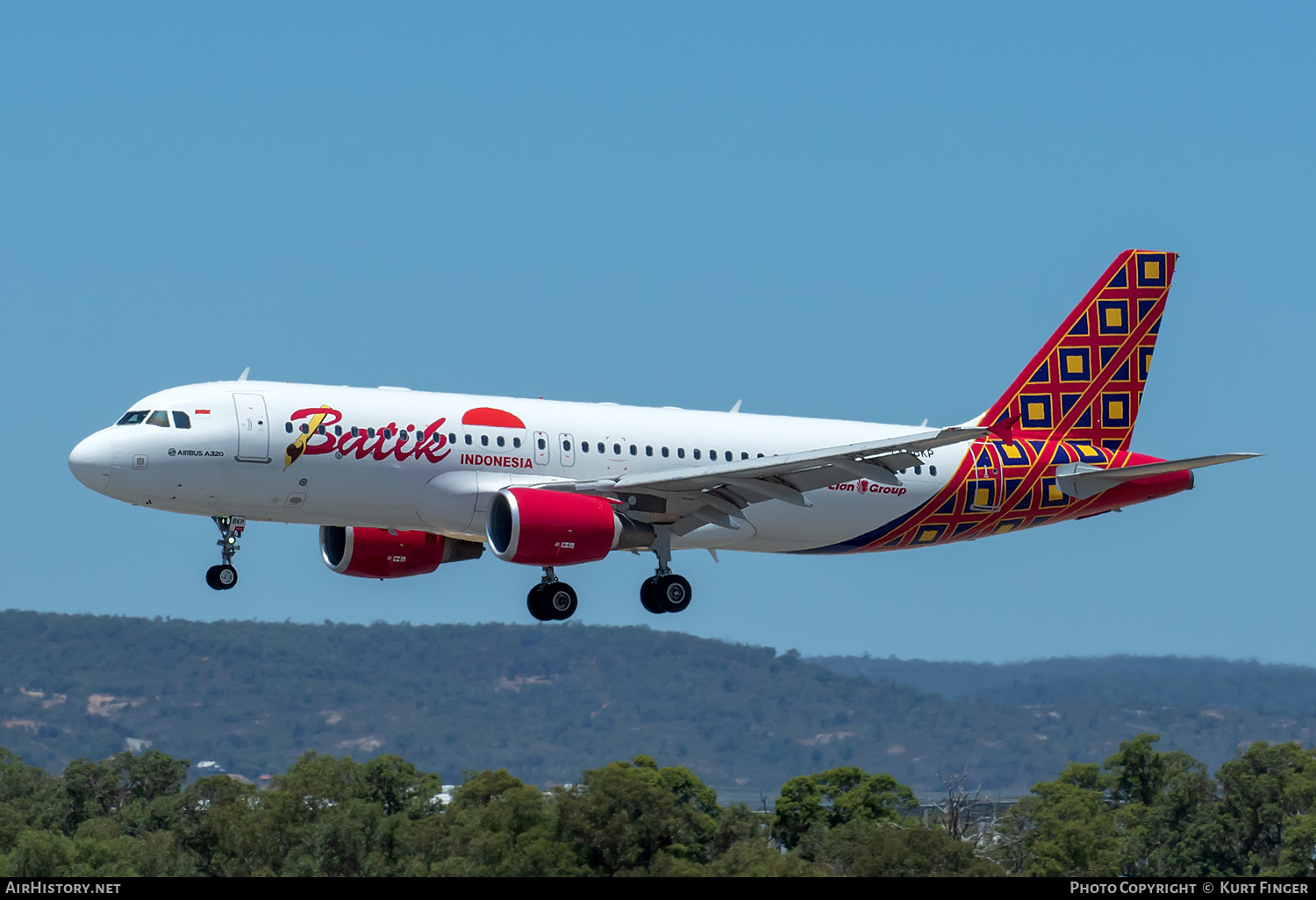 Aircraft Photo of PK-BKP | Airbus A320-214 | Batik Air | AirHistory.net #634123