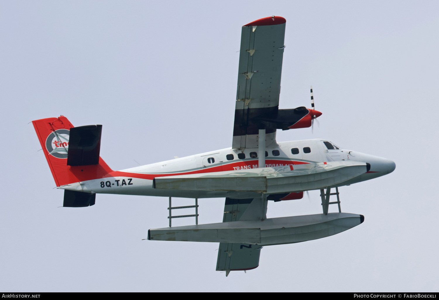 Aircraft Photo of 8Q-TAZ | De Havilland Canada DHC-6-300 Twin Otter | Trans Maldivian Airways - TMA | AirHistory.net #634130