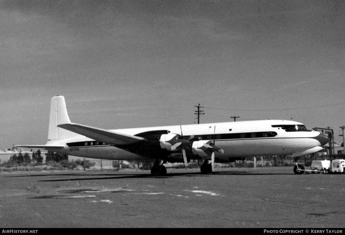 Aircraft Photo of N777EA | Douglas DC-7C | AirHistory.net #634136