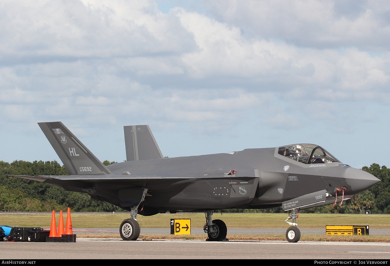 Aircraft Photo of 22-5692 / AF22-5692 | Lockheed Martin F-35A Lightning II | USA - Air Force | AirHistory.net #634156