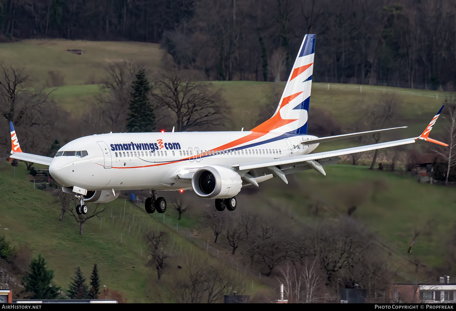 Aircraft Photo of OK-SWJ | Boeing 737-8 Max 8 | Smartwings | AirHistory.net #634162