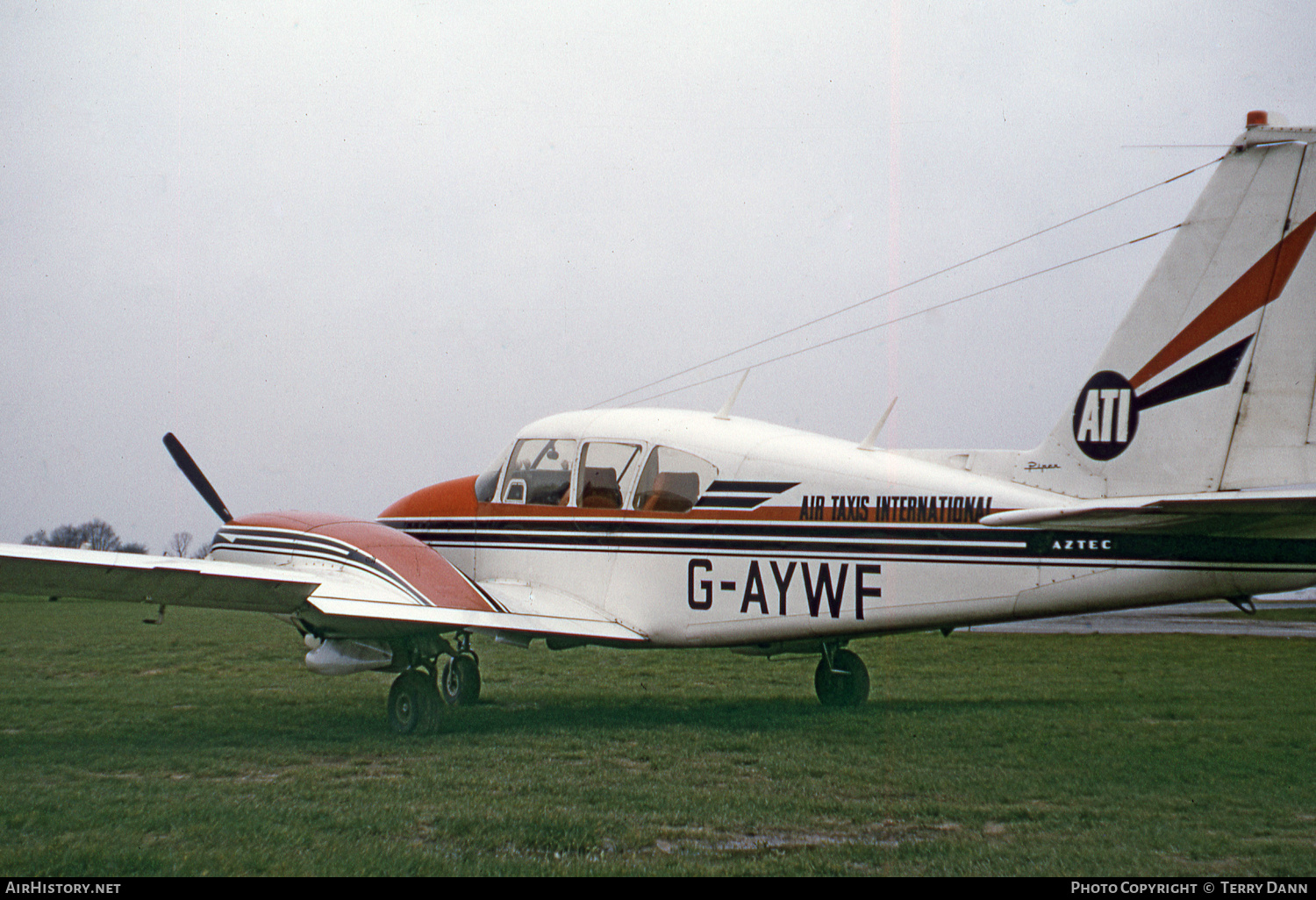 Aircraft Photo of G-AYWF | Piper PA-23-250 Aztec C | Air Taxis International Shoreham | AirHistory.net #634171