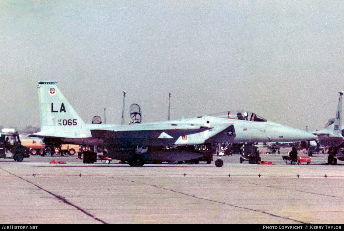 Aircraft Photo of 76-0065 / AF76-065 | McDonnell Douglas F-15A Eagle | USA - Air Force | AirHistory.net #634174