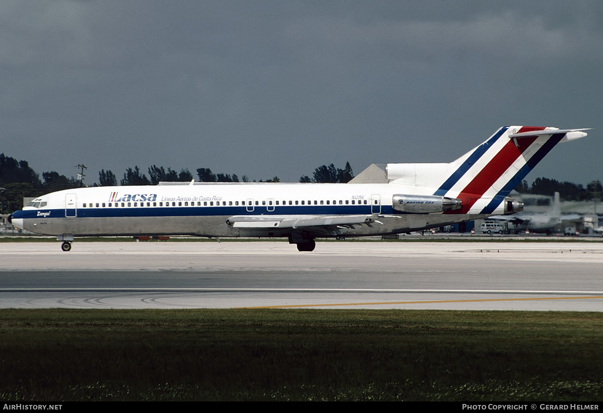 Aircraft Photo of N1279E | Boeing 727-2Q6/Adv | LACSA - Líneas Aéreas de Costa Rica | AirHistory.net #634202