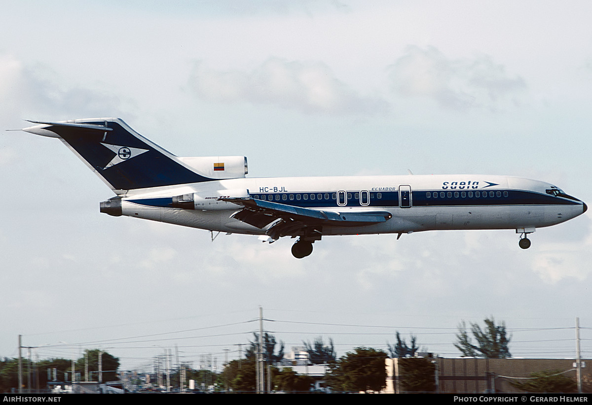 Aircraft Photo of HC-BJL | Boeing 727-95 | SAETA | AirHistory.net #634205