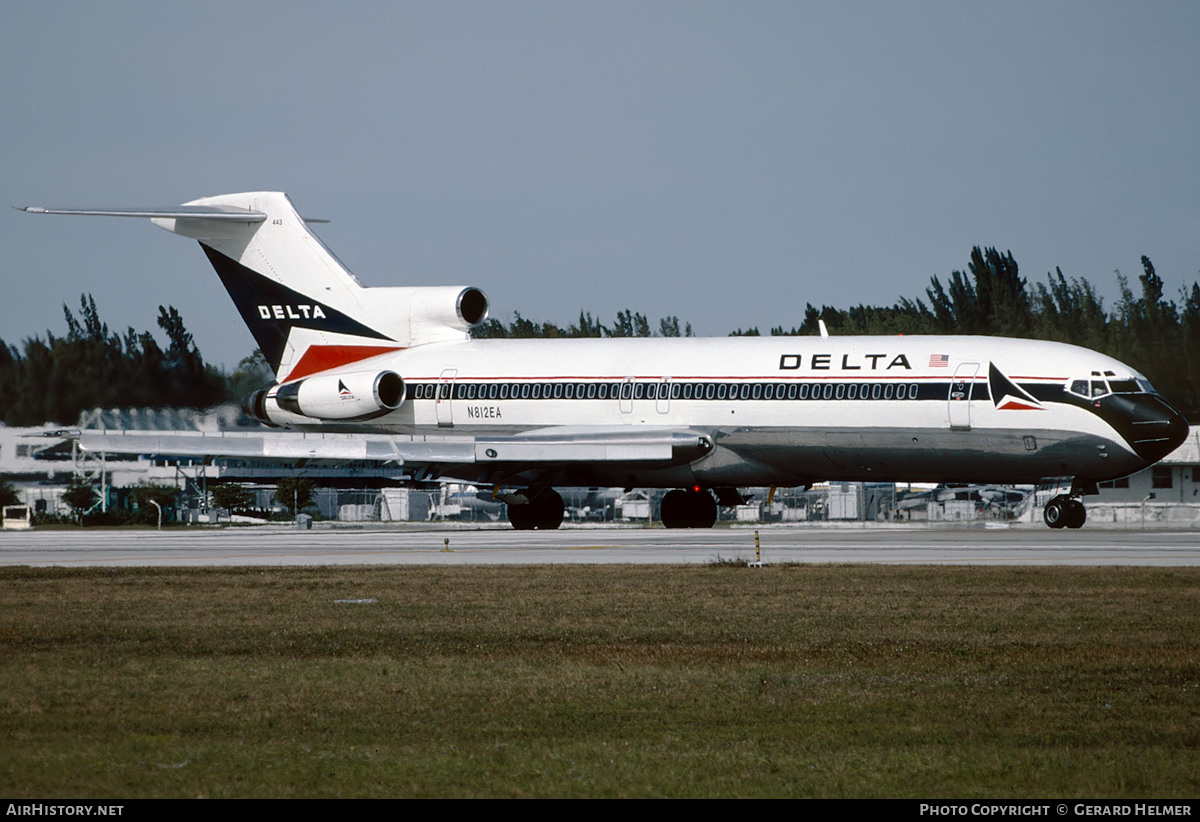 Aircraft Photo of N812EA | Boeing 727-225 | Delta Air Lines | AirHistory.net #634212