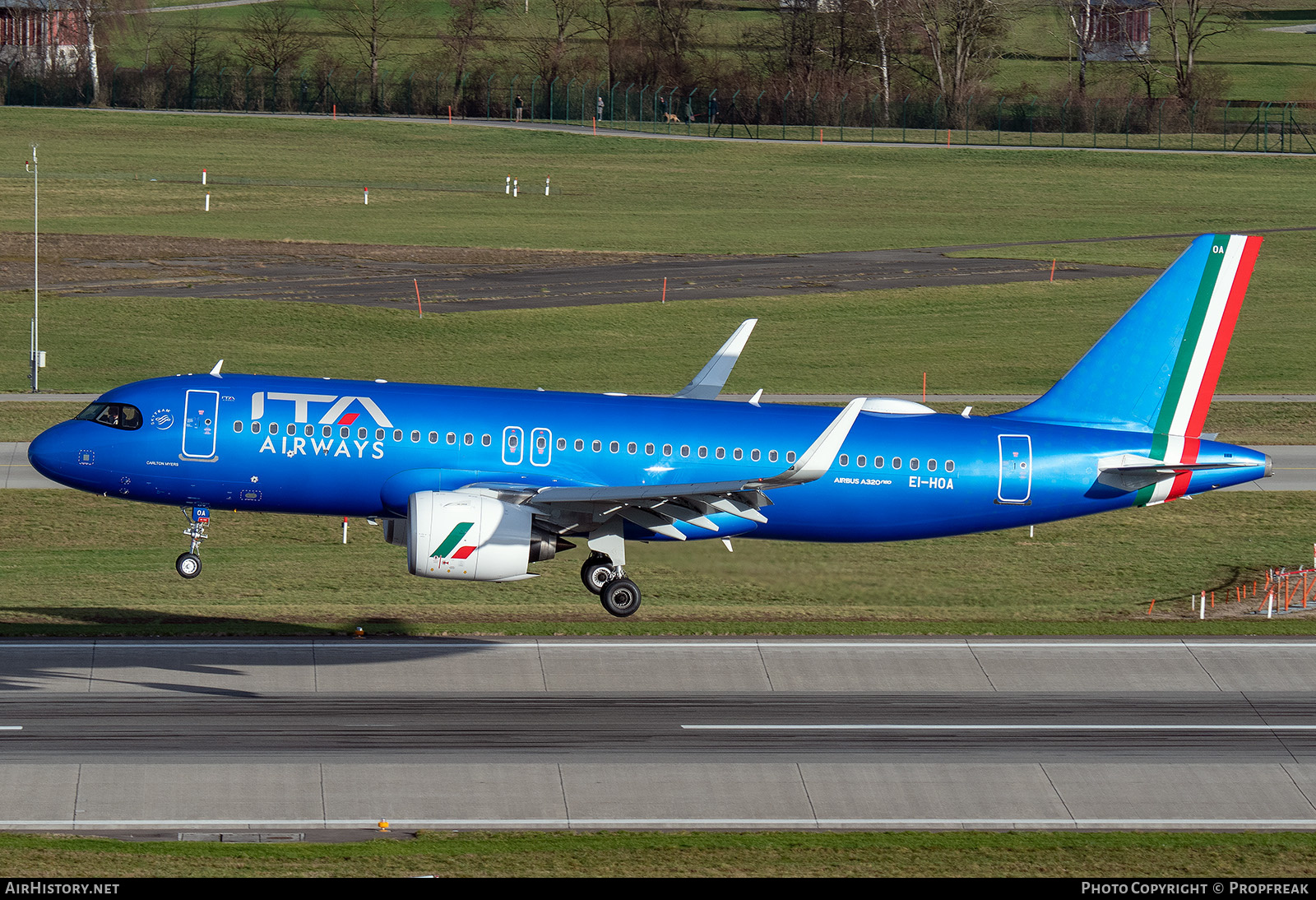 Aircraft Photo of EI-HOA | Airbus A320-271N | ITA Airways | AirHistory.net #634214