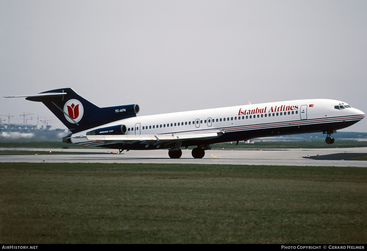 Aircraft Photo of TC-AFN | Boeing 727-230/Adv | Istanbul Airlines | AirHistory.net #634217