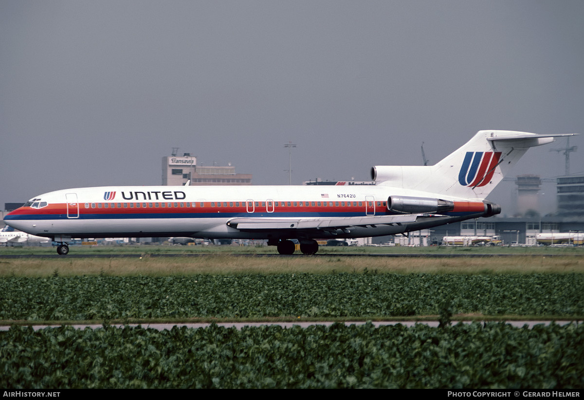 Aircraft Photo of N7642U | Boeing 727-222 | United Airlines | AirHistory.net #634219