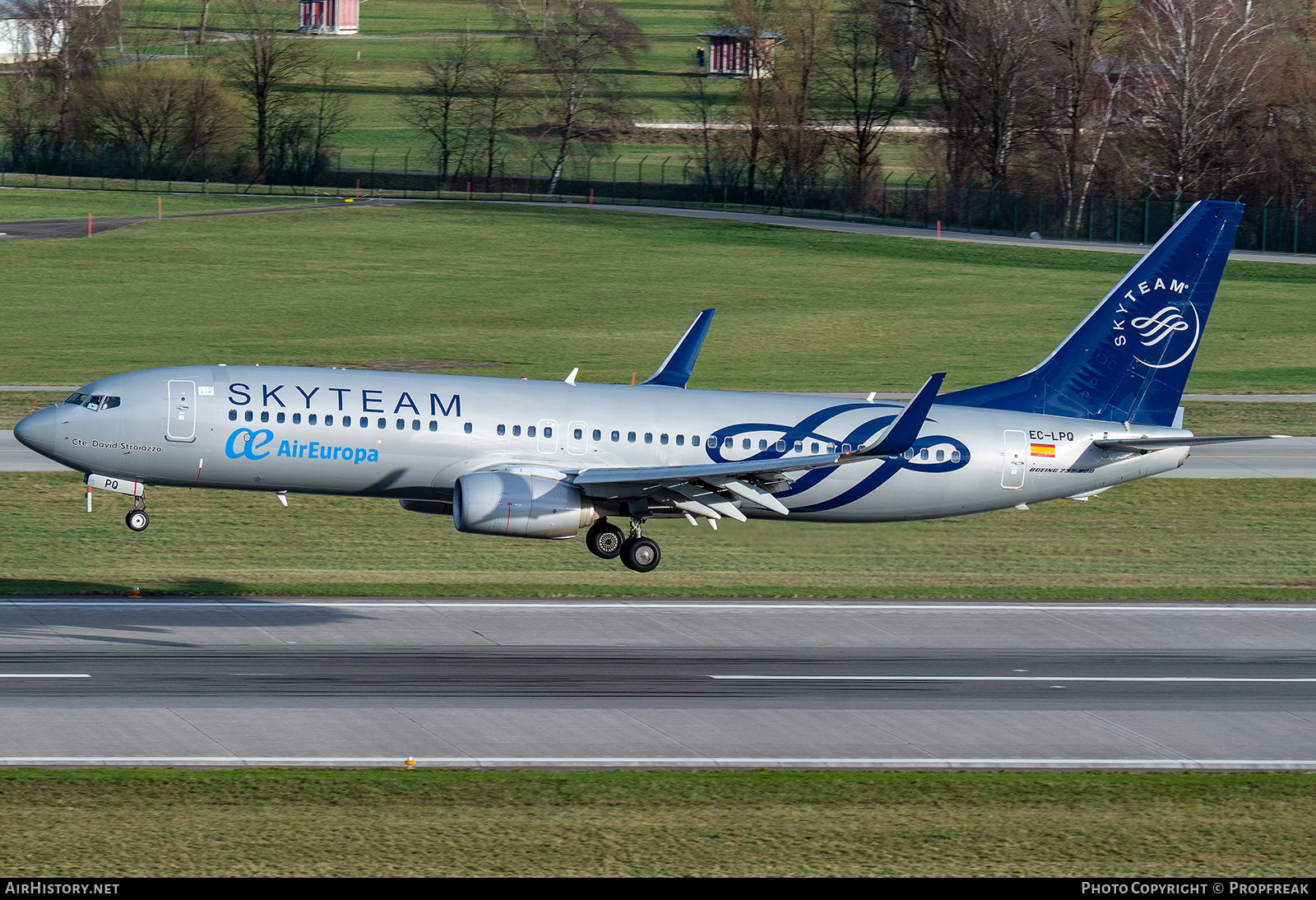 Aircraft Photo of EC-LPQ | Boeing 737-85P | Air Europa | AirHistory.net #634220