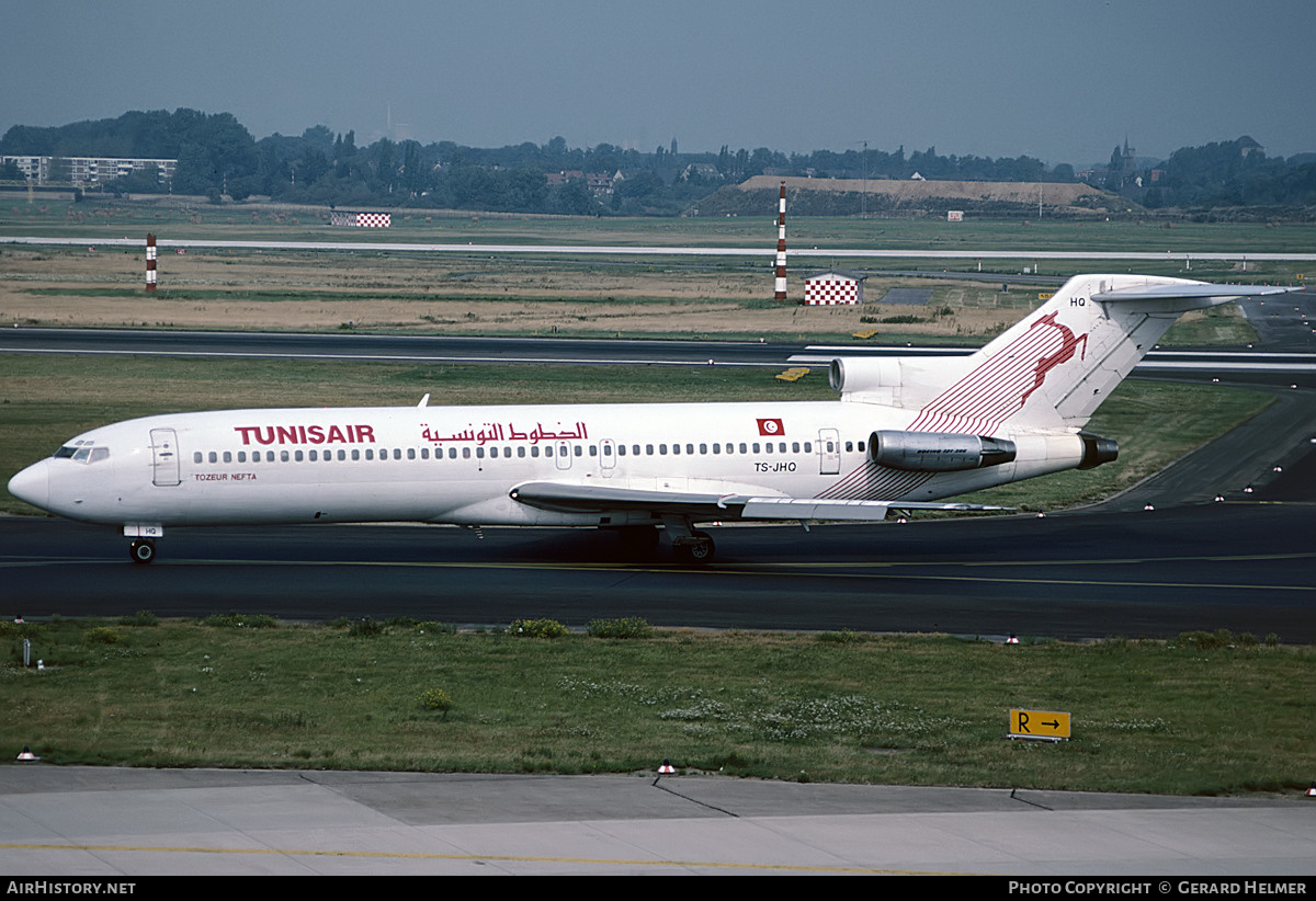 Aircraft Photo of TS-JHQ | Boeing 727-2H3/Adv | Tunisair | AirHistory.net #634223