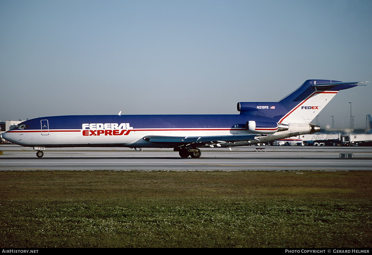 Aircraft Photo of N219FE | Boeing 727-233/Adv(F) | Federal Express | AirHistory.net #634226
