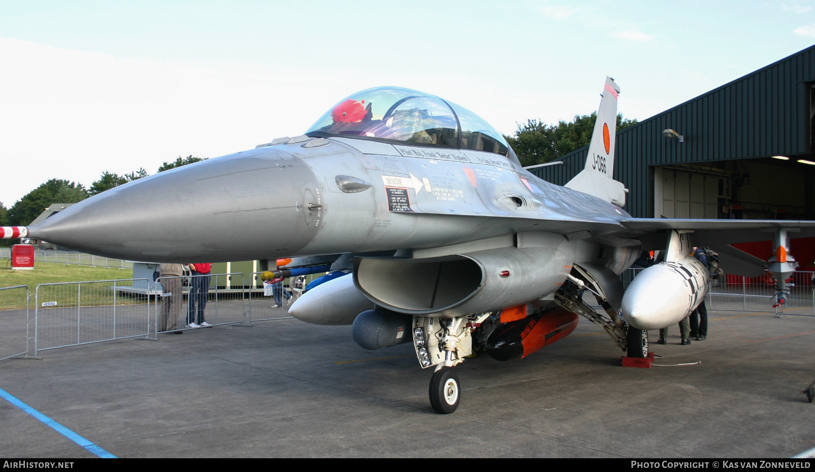 Aircraft Photo of J-066 | General Dynamics F-16BM Fighting Falcon | Netherlands - Air Force | AirHistory.net #634227