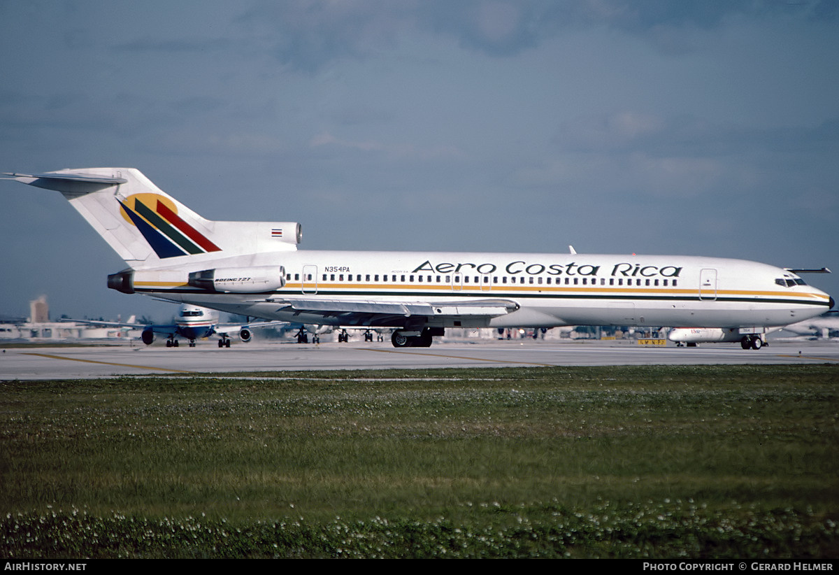 Aircraft Photo of N354PA | Boeing 727-225/Adv | Aero Costa Rica | AirHistory.net #634239