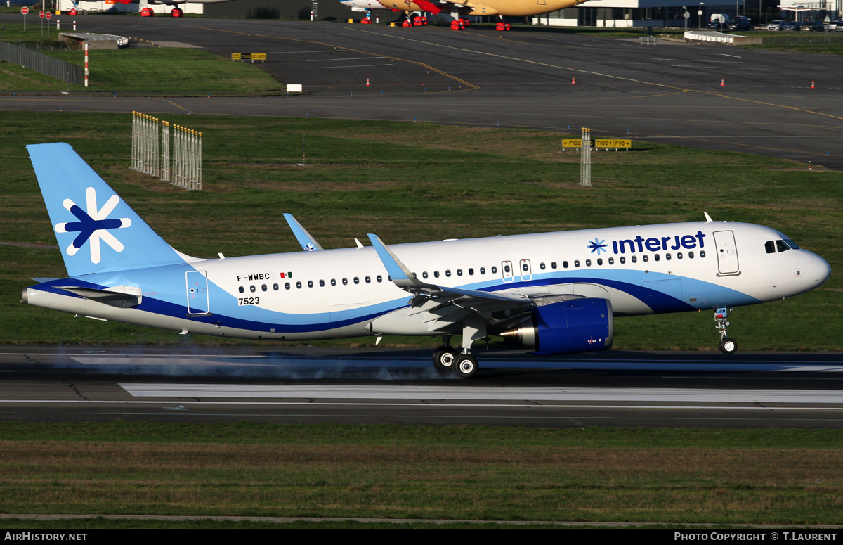Aircraft Photo of F-WWBC | Airbus A320-251N | Interjet | AirHistory.net #634243