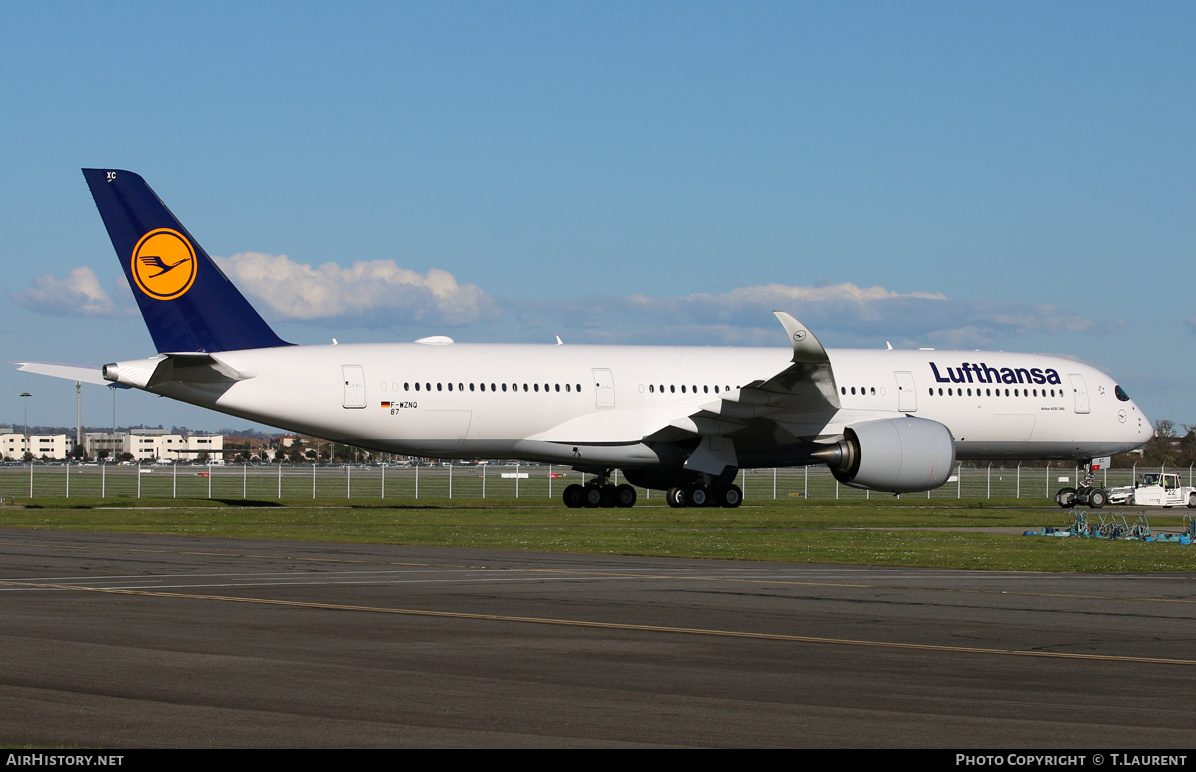 Aircraft Photo of F-WZNQ | Airbus A350-941 | Lufthansa | AirHistory.net #634244