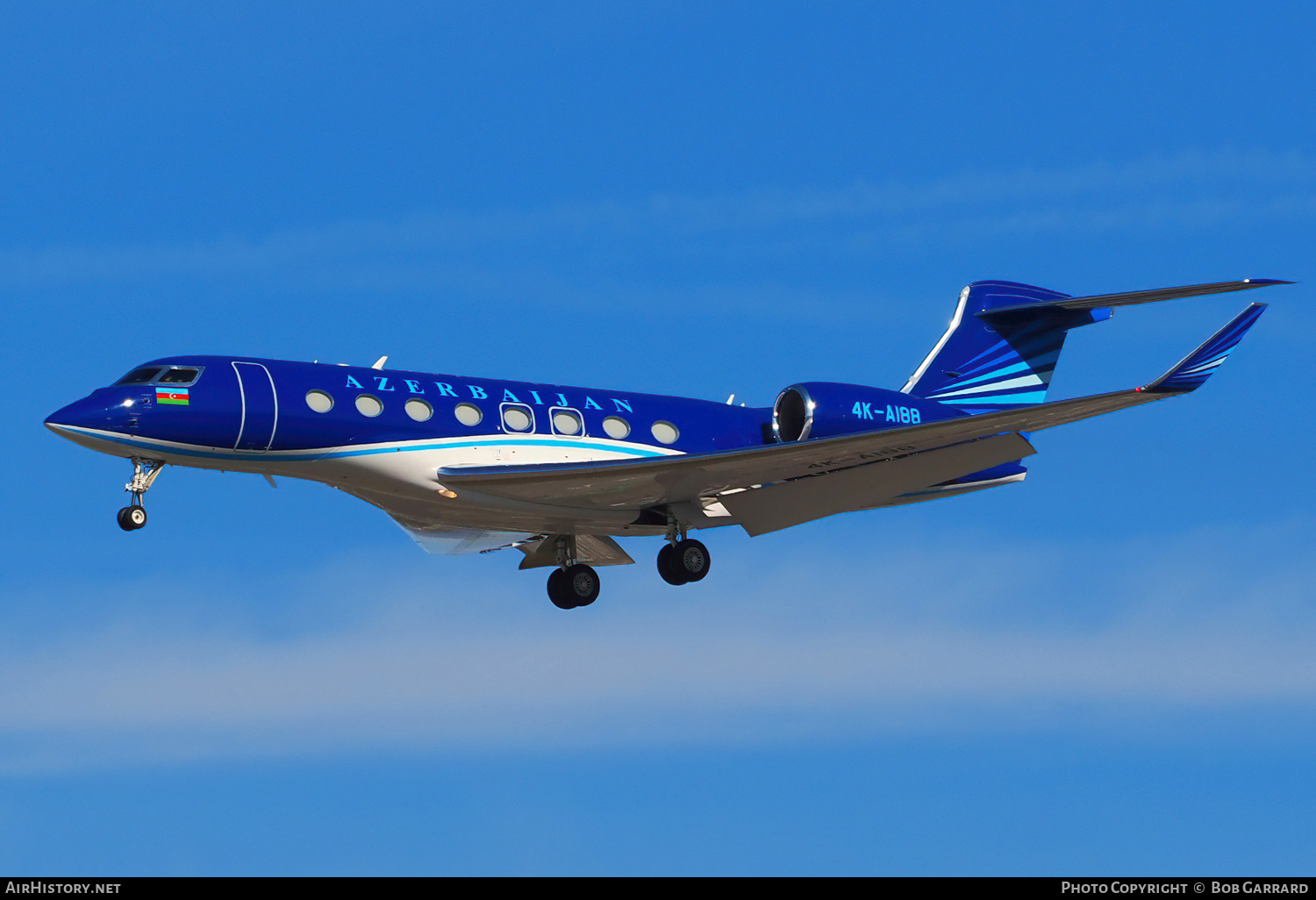 Aircraft Photo of 4K-AI88 | Gulfstream Aerospace G650 (G-VI) | Azerbaijan Government | AirHistory.net #634267