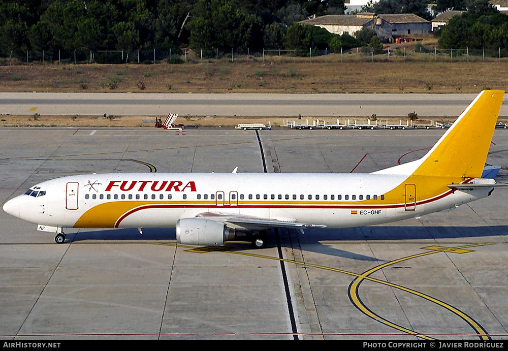 Aircraft Photo of EC-GHF | Boeing 737-46B | Futura International Airways | AirHistory.net #634268