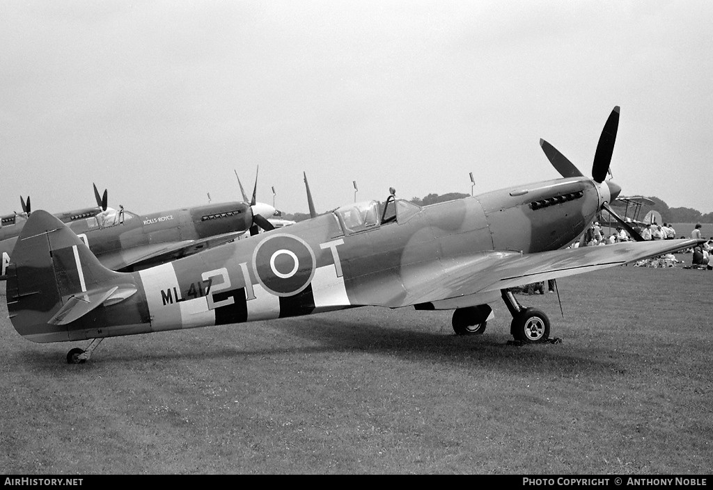 Aircraft Photo of G-BJSG / ML417 | Supermarine 361 Spitfire LF9C | UK - Air Force | AirHistory.net #634271