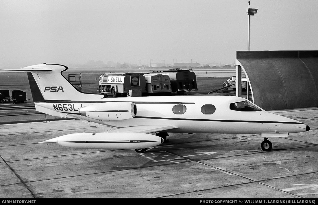 Aircraft Photo of N653LJ | Lear Jet 24 | PSA - Pacific Southwest Airlines | AirHistory.net #634280