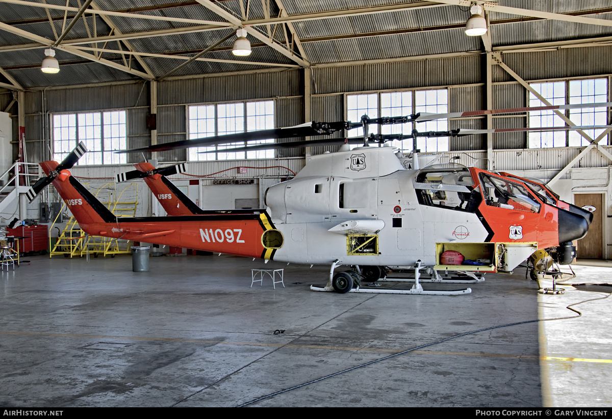 Aircraft Photo of N109Z | Bell AH-1F Cobra (209) | US Forest Service - USFS | AirHistory.net #634283