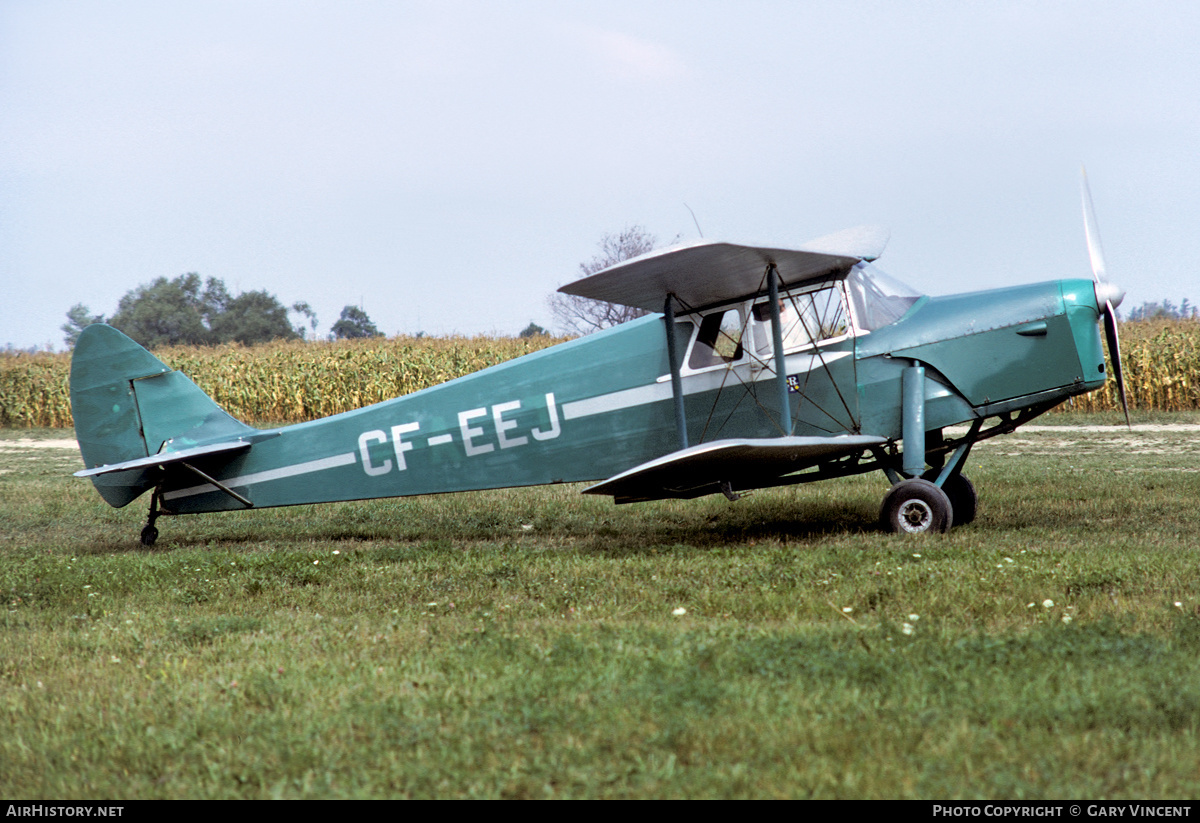 Aircraft Photo of CF-EEJ | De Havilland D.H. 87B Hornet Moth | AirHistory.net #634292