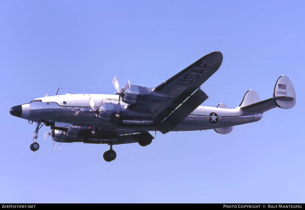 Aircraft Photo of 48-610 / 0-80610 | Lockheed VC-121A Constellation | USA - Air Force | AirHistory.net #634318