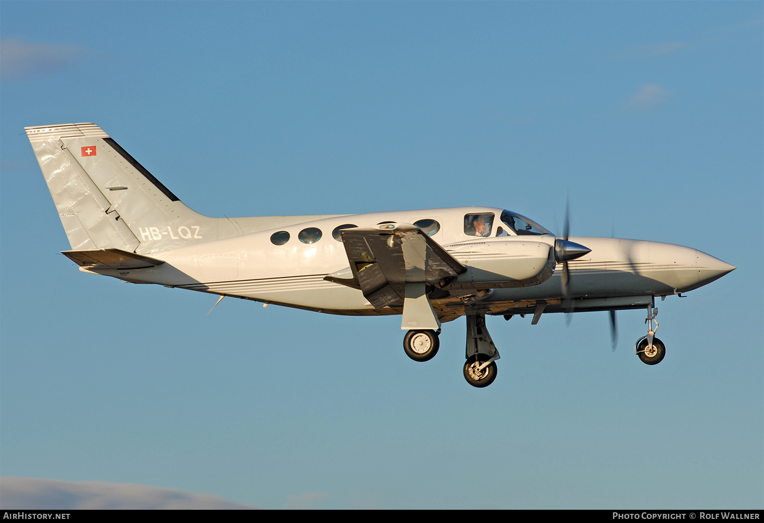 Aircraft Photo of HB-LQZ | Cessna 421C Golden Eagle | AirHistory.net #634319