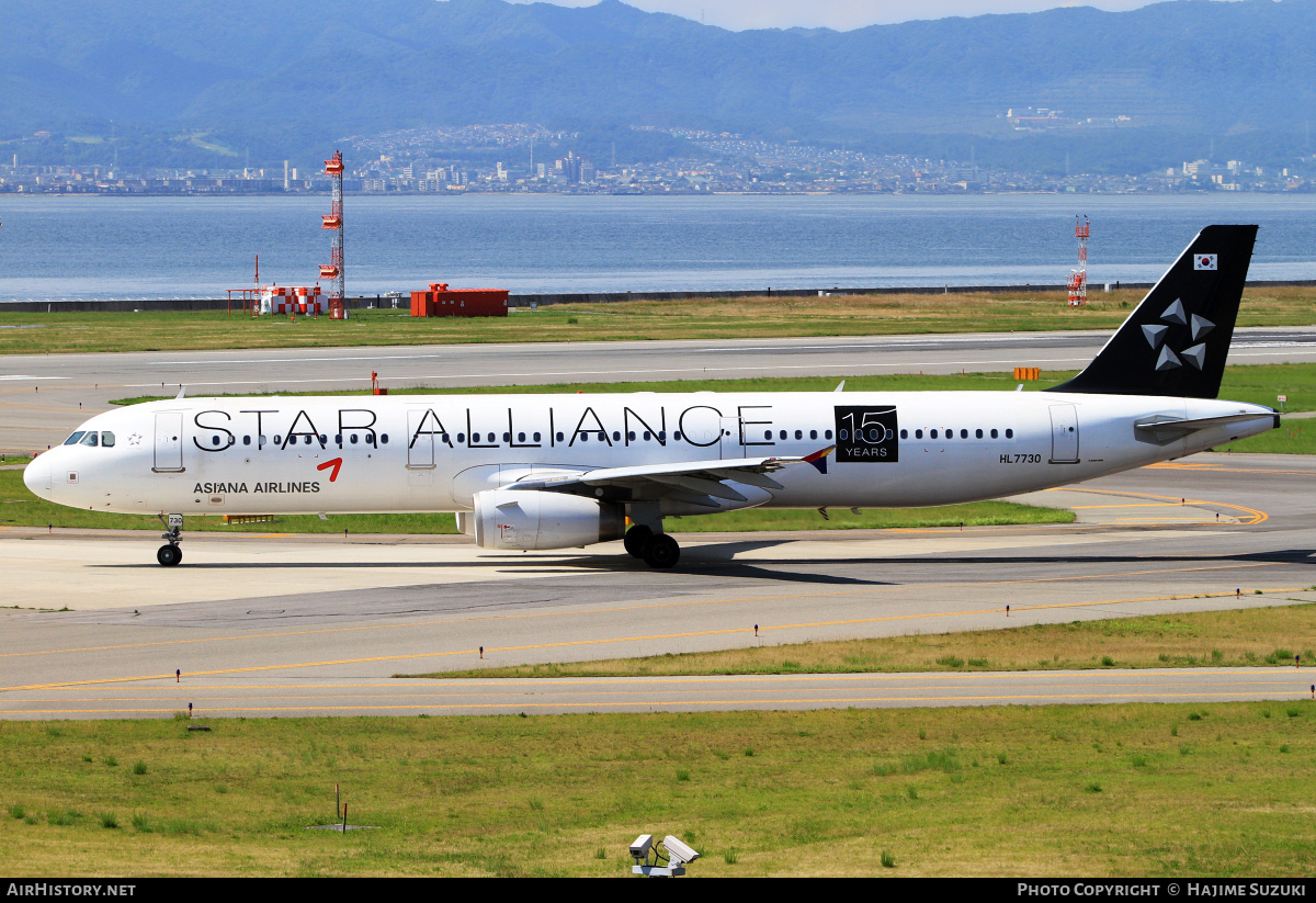 Aircraft Photo of HL7730 | Airbus A321-231 | Asiana Airlines | AirHistory.net #634332