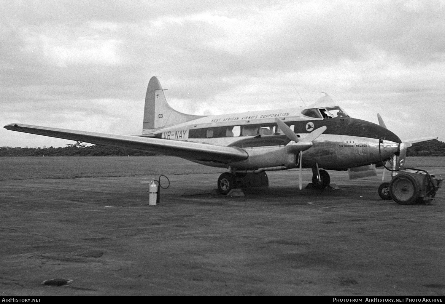 Aircraft Photo of VR-NAY | De Havilland D.H. 104 Dove 1 | West African Airways | AirHistory.net #634340