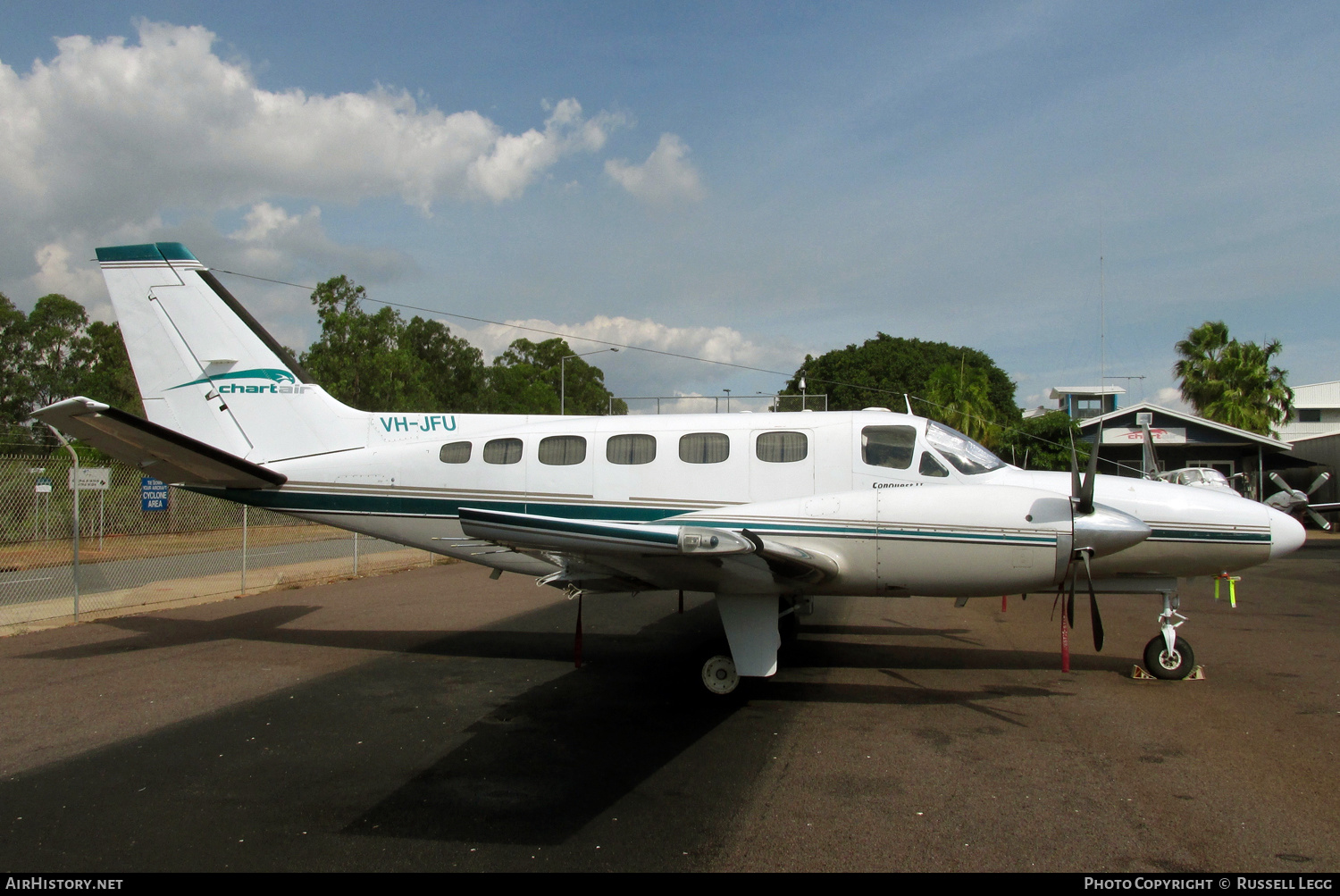 Aircraft Photo of VH-JFU | Cessna 441 Conquest | Chartair | AirHistory.net #634360