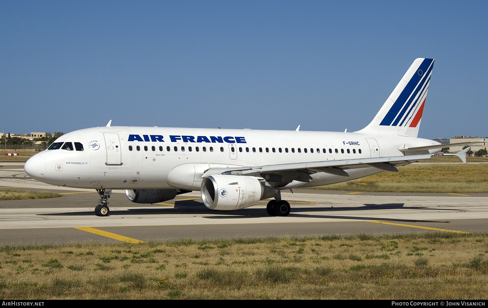 Aircraft Photo of F-GRHC | Airbus A319-111 | Air France | AirHistory.net #634367