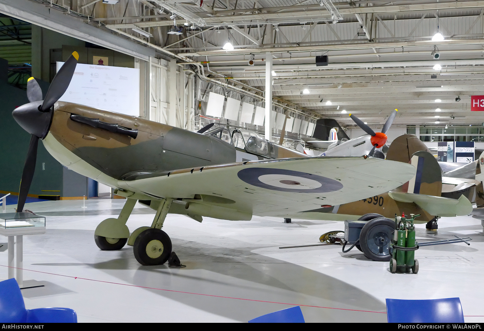 Aircraft Photo of X4590 | Supermarine 300 Spitfire Mk1A | UK - Air Force | AirHistory.net #634380