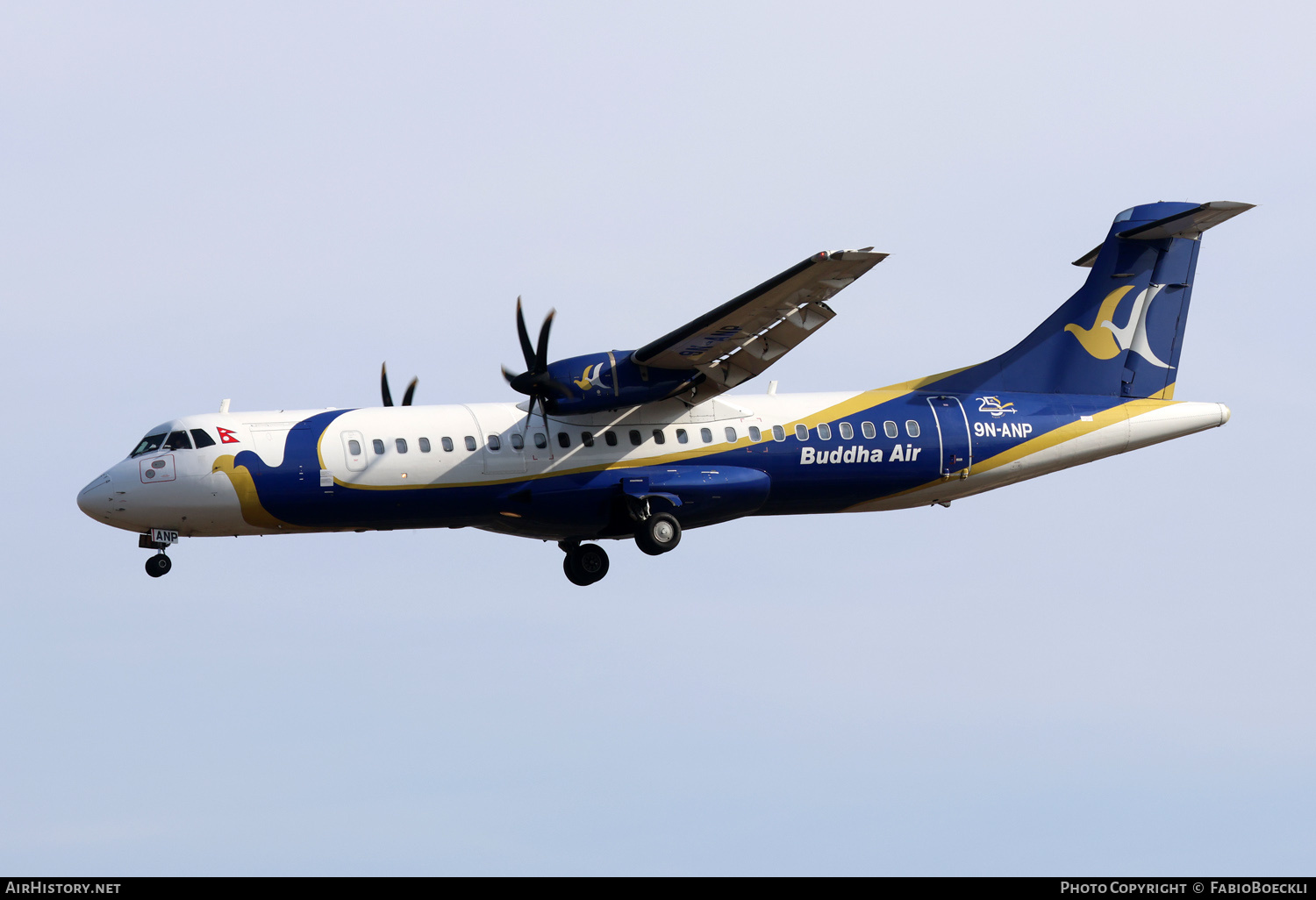 Aircraft Photo of 9N-ANP | ATR ATR-72-500 (ATR-72-212A) | Buddha Air | AirHistory.net #634384