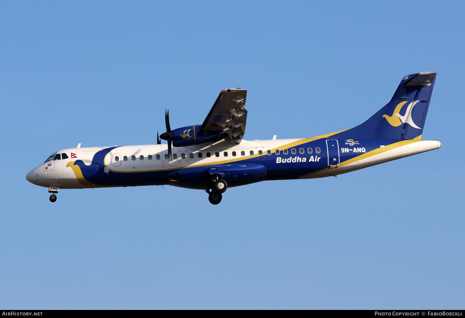 Aircraft Photo of 9N-ANQ | ATR ATR-72-500 (ATR-72-212A) | Buddha Air | AirHistory.net #634399