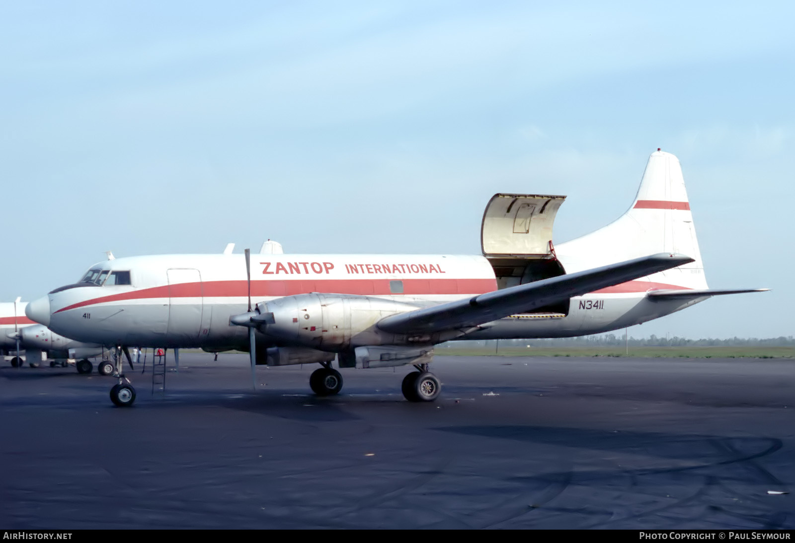 Aircraft Photo of N3411 | Convair 640/F | Zantop International Airlines | AirHistory.net #634402
