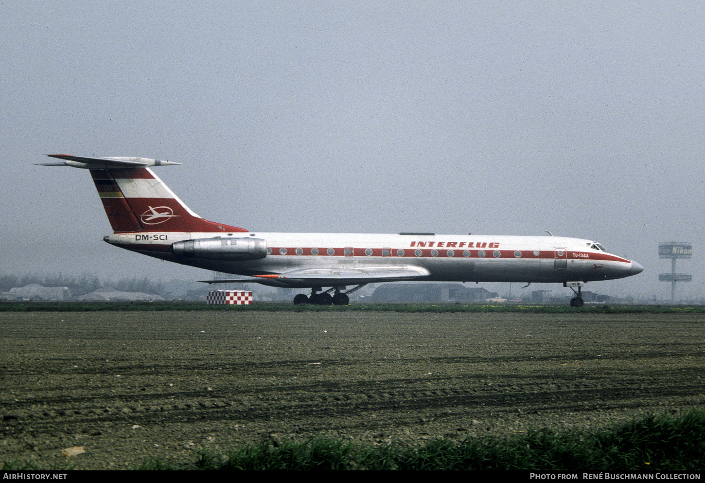 Aircraft Photo of DM-SCI | Tupolev Tu-134A | Interflug | AirHistory.net #634411