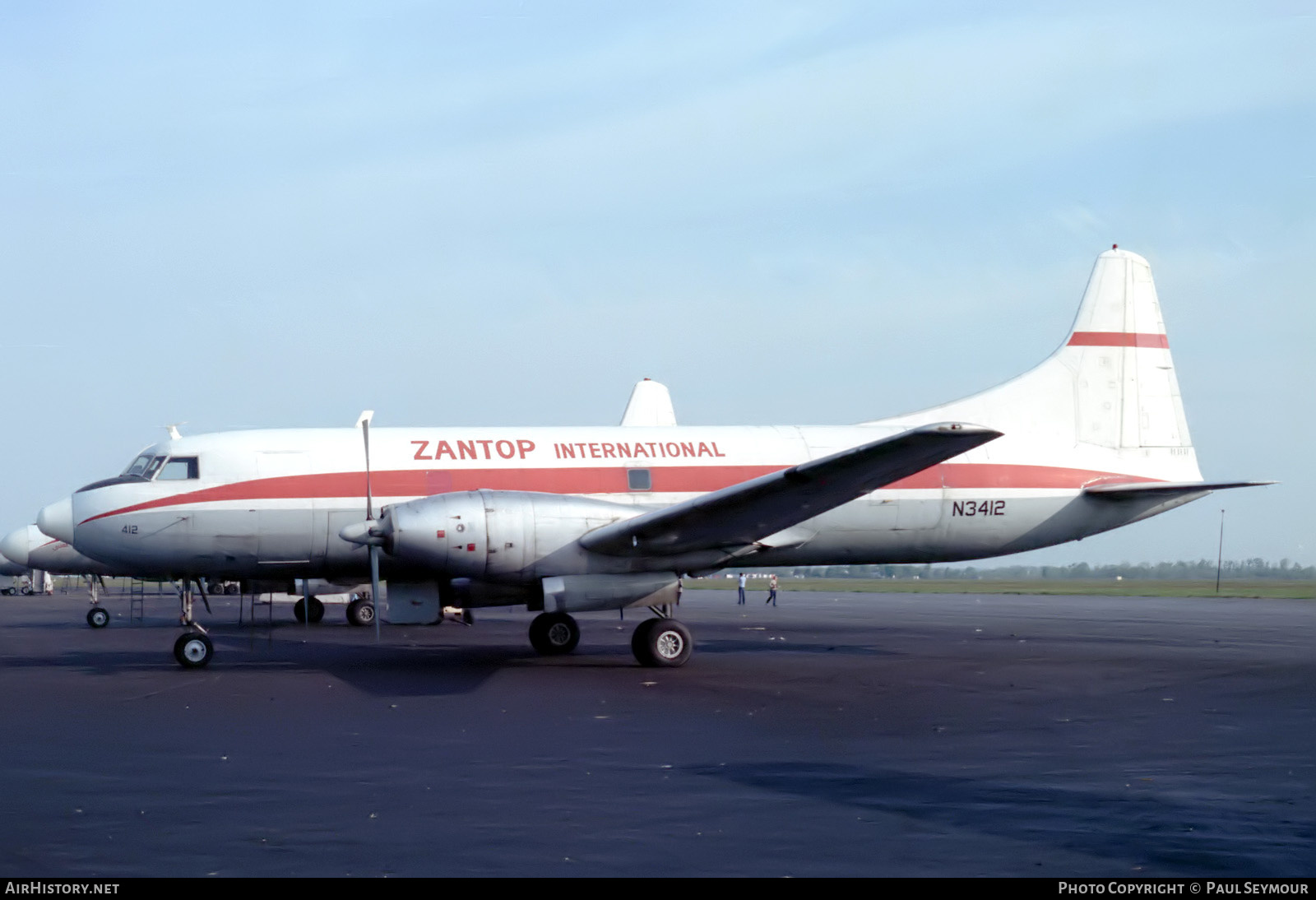 Aircraft Photo of N3412 | Convair 640 | Zantop International Airlines | AirHistory.net #634415