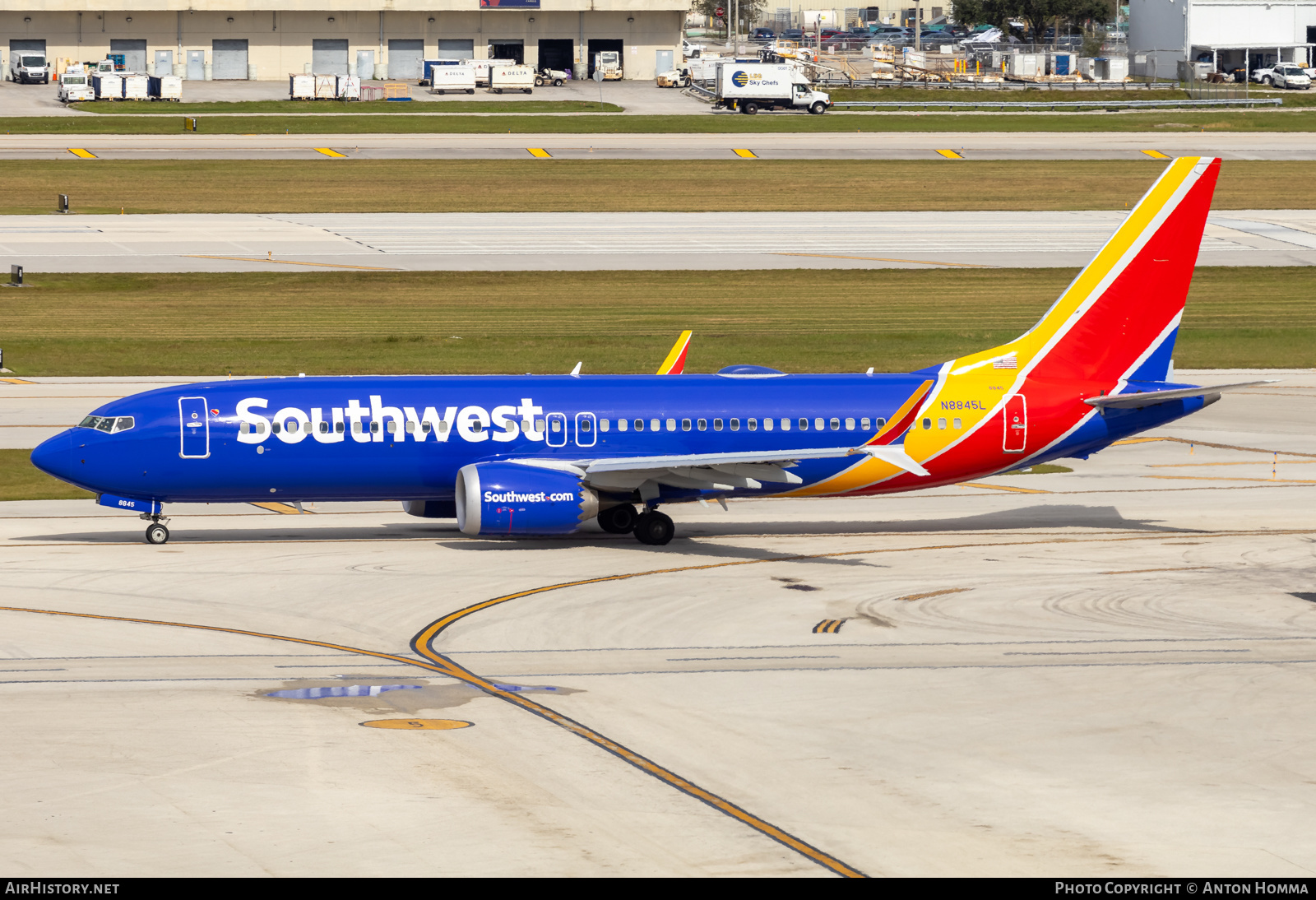 Aircraft Photo of N8845L | Boeing 737-8 Max 8 | Southwest Airlines | AirHistory.net #634422