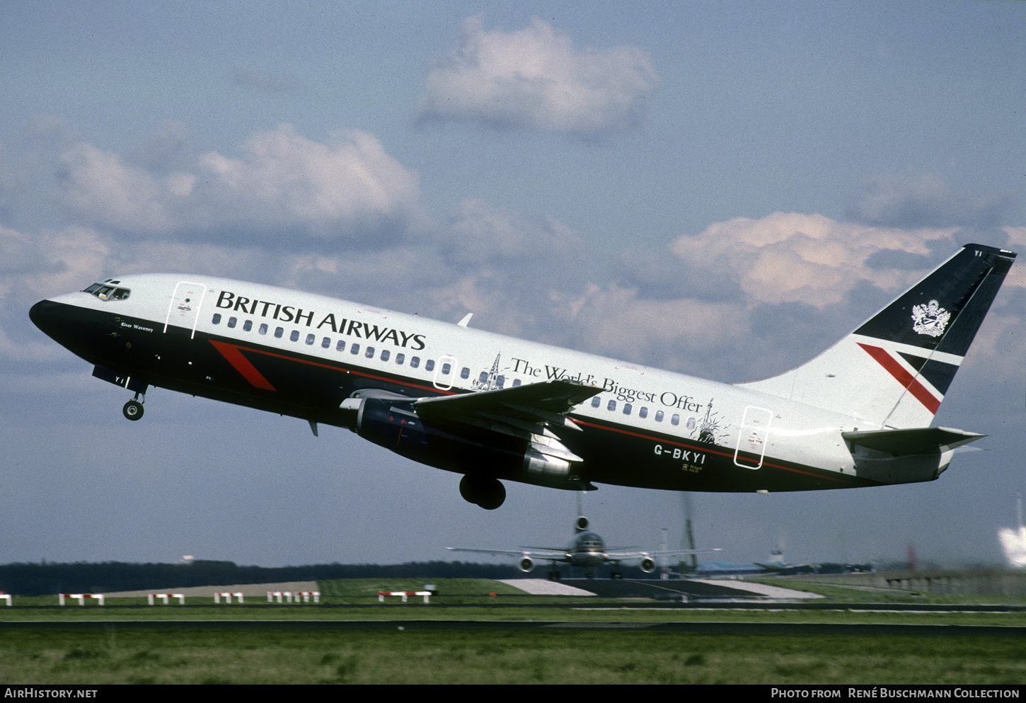 Aircraft Photo of G-BKYI | Boeing 737-236/Adv | British Airways | AirHistory.net #634433