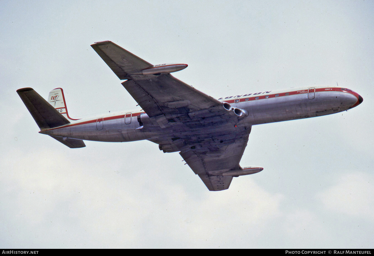 Aircraft Photo of G-APDO | De Havilland D.H. 106 Comet 4 | Dan-Air London | AirHistory.net #634434