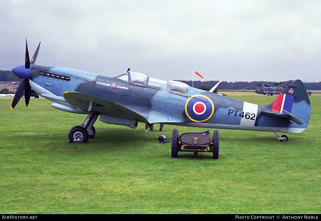 Aircraft Photo of G-CTIX / PT462 | Supermarine 509 Spitfire T9 | UK - Air Force | AirHistory.net #634436