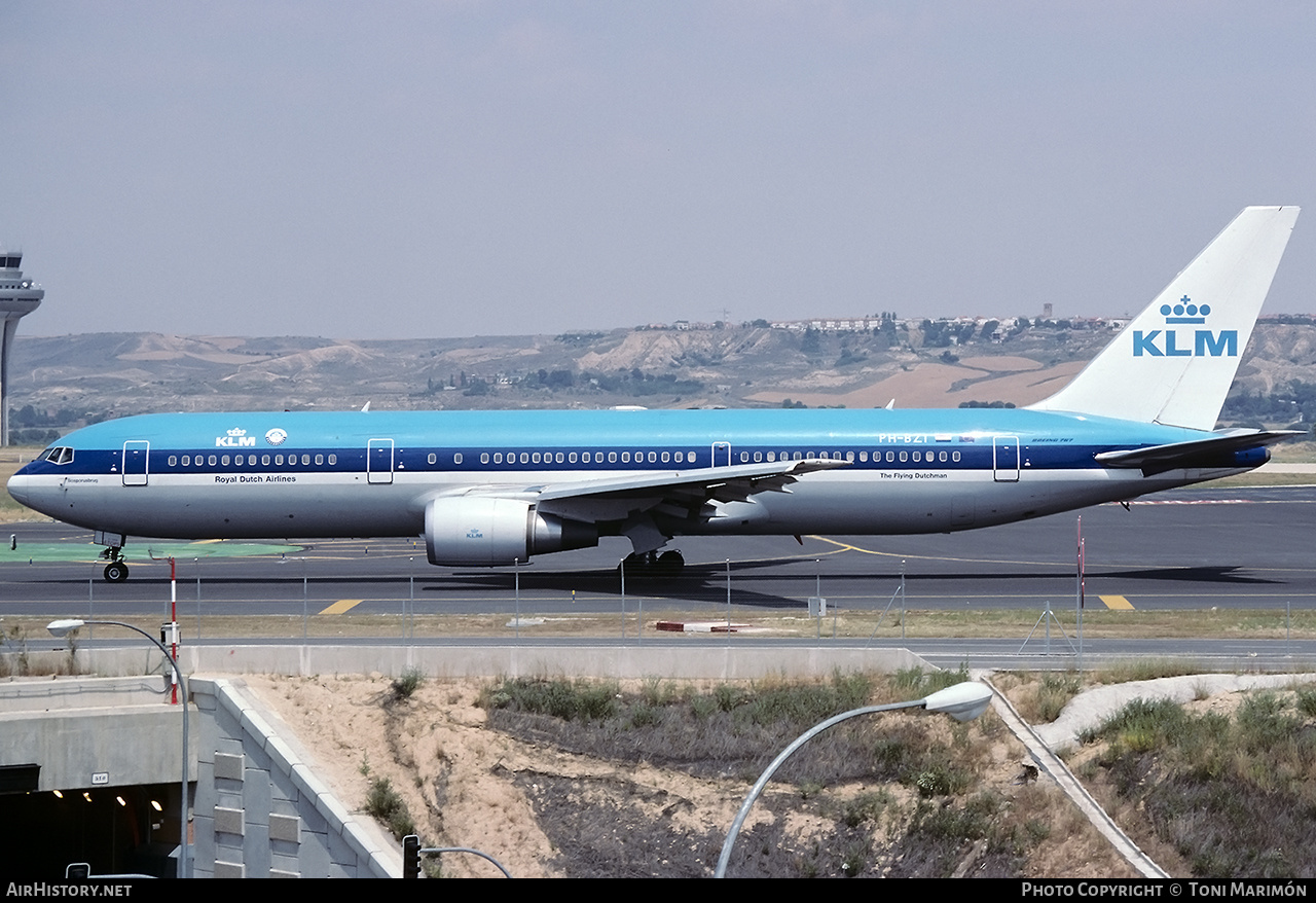 Aircraft Photo of PH-BZI | Boeing 767-306/ER | KLM - Royal Dutch Airlines | AirHistory.net #634447