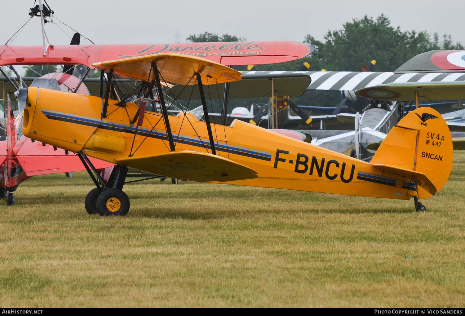Aircraft Photo of F-BNCU | Stampe-Vertongen SV-4A | AirHistory.net #634454