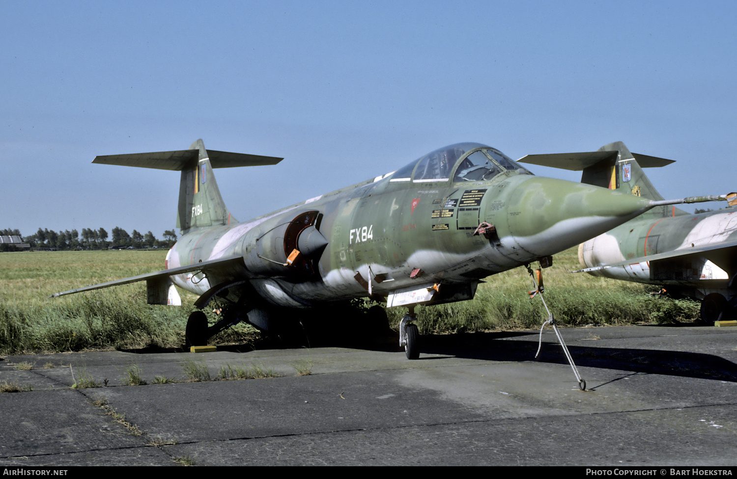 Aircraft Photo of FX84 | Lockheed F-104G Starfighter | Belgium - Air Force | AirHistory.net #634459