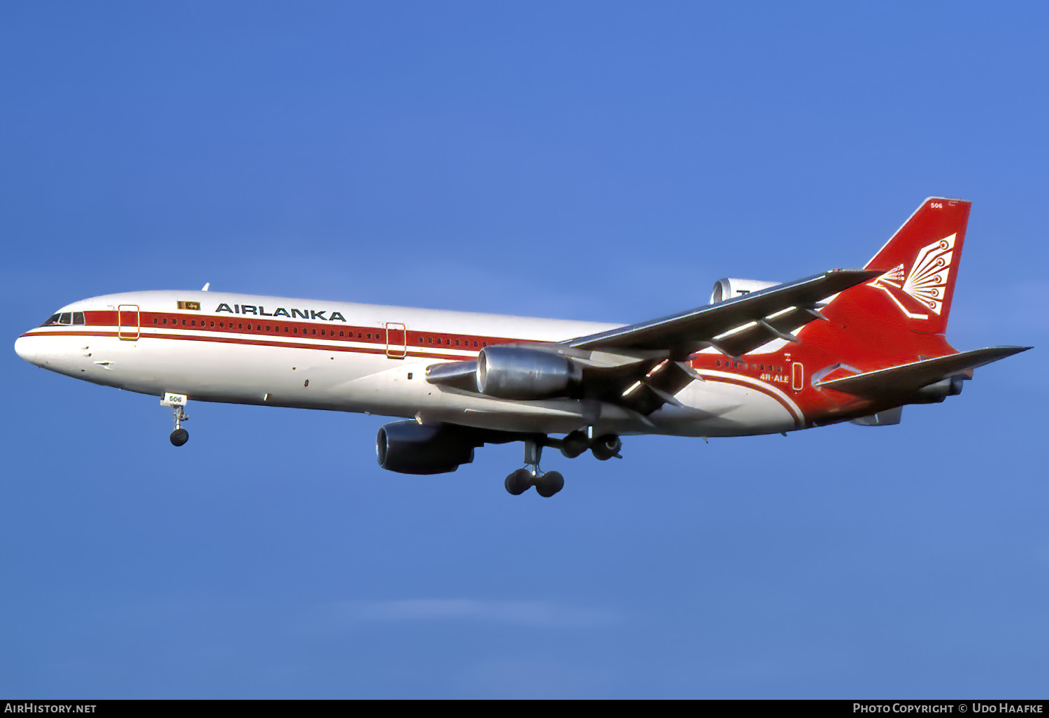 Aircraft Photo of 4R-ALE | Lockheed L-1011-385-1 TriStar 1 | AirLanka | AirHistory.net #634464
